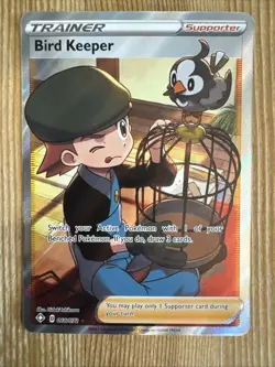 Bird Keeper Shining Fates Full Art Ultra Rare 066/072 Pokemon - NM - Image 1