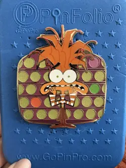 Disney Pin Pink a la Mode PALM Inside Out 2 Anxiety Mystery Pin LE 100 RARE! - Image 1
