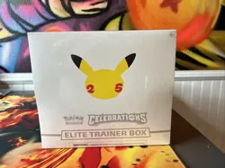 Pokemon TCG Celebrations 25th Anniversary Elite Trainer Box Brand New & Sealed - Image 1