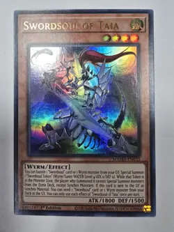 Swordsoul of Taia MAMA-EN035 Magnificent Mavens 1st Edition Yu-Gi-Oh Tcg - Image 1