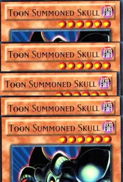Toon Summoned Skull LCJW-EN237 X 3 Rare 1st Ed Yugioh - Image 1