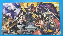 Preowned Yu-Gi-Oh! Official NINJA WCQ Regional Qualifier 2023 Playmat - Image 1