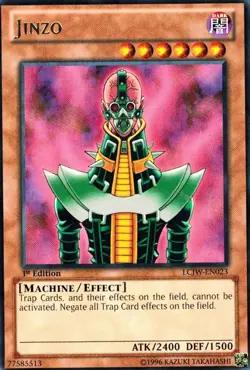 Jinzo X 3 LCjw 1st Yugioh Mint rare - Image 1