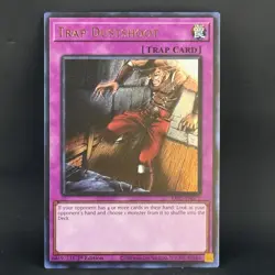 Yugioh Trap Dustshoot RA05-EN077 1st Edition NM Ultra Rare - Image 1