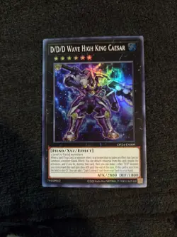 Yu-Gi-Oh! D/D/D Wave High King Caesar OP24-EN009 Super Rare - Image 1