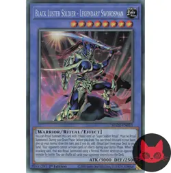 Yugioh Black Luster Soldier - Legendary Swordsman MAZE-EN011 Collectors 1st NM - Image 1