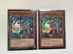 Evening Twilight Knight DOCS-EN023 Super Rare 1st Edition Yugioh x2 - Image 1