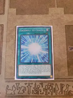 YUGIOH GATEWAY TO CHAOS SHVA-EN058 SECRET 1ST ED NM - Image 1