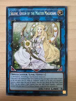 Yugioh Selene, Queen Of The Master Magicians BLCR-EN092 Secret Rare 1st Ed NM - Image 1