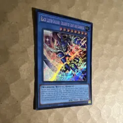 Yugioh Black Luster Soldier - Light & Darkness Secret Rare 1st Ed CORI EN-028 - Image 2