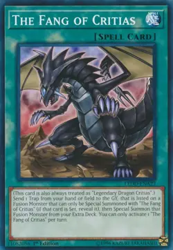 The Fang of Critias - LEDD-ENA22 - Common - 1st Edition - Lightly Played - Image 1
