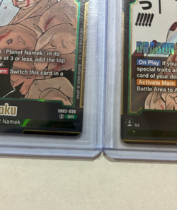 Dragon Ball San Goku SB02-038 SR Manga Booster OZ Super Fusion World - Image 3
