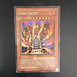 Konami Yu-Gi-Oh! Lava Golem PGD-107 Pharaonic Guardian Ultra Rare Unlimited - Image 1