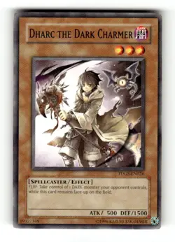 Dharc the Dark Charmer [TDGS - TDGS-EN026]Lightly PlayedCommon / Short Print - Image 1