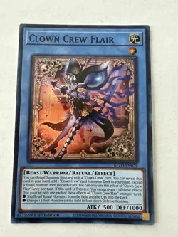 Yugioh - Clown Crew Flair - Super - 1st - BLZD-EN029 - NM - Image 1