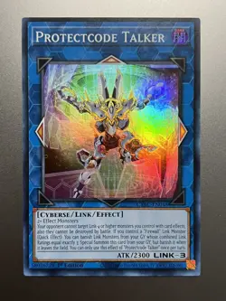 Yugioh - Protectcode Talker Super Rare CYAC-EN048, Near Mint, 1st Edition - Image 1