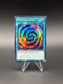 Yugioh NM Polymerization LOB-EN059 Legend of Blue Eyes 25th Anniversary - Image 1
