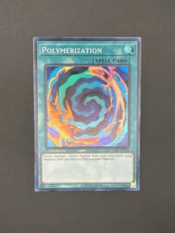 Yugioh NM Polymerization LOB-EN059 Legend of Blue Eyes 25th Anniversary - Image 3