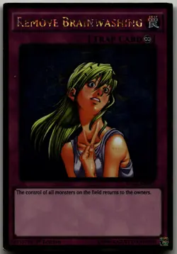 Remove Brainwashing Gold Rare Premium Gold: Infinite Gold PGL3-EN091 LP - Image 1