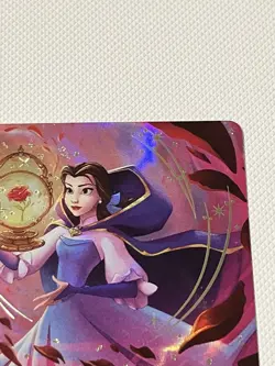 Disney Lorcana Belle - Accomplished Mystic (Enchanted) 226/204 Floodborn Foil - Image 4