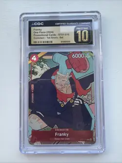 Franky (English Version 1st Anniversary Set) ST01-010 One Piece Promotion Cards - Image 1