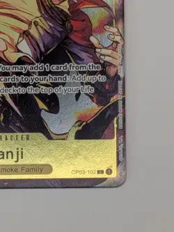 2022-24 One Piece Promo Sanji Offline Regionals Finalist #OP03-102 English - Image 5
