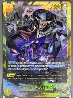 One Piece TCG Marshall.D.Teach OP16-119 SEC EN US Seller - Image 1