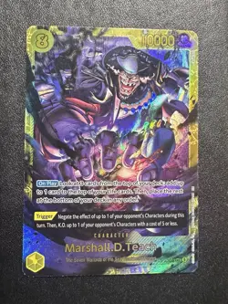 Marshall.D.Teach SEC OP16-119 The Time of Battle One Piece TCG OP-16 Near Mint - Image 1