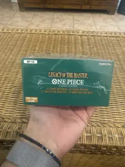 One Piece OP-12 Legacy of the Master Booster Box Sealed English - Image 5