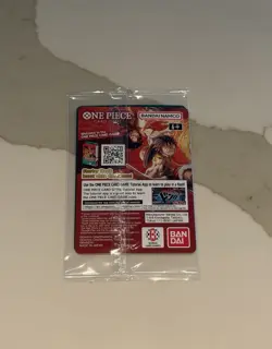 2026 Los Angeles Dodgers One Piece Promo Card Monkey D Luffy - Image 2