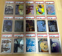 PSA 10 Weiss Schwarz Frieren Beyond Journey's End OFR Complete Set Fern Himmel - Image 1