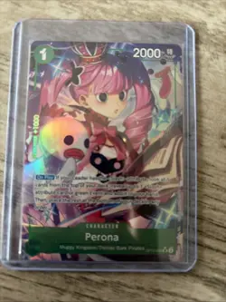 One Piece CCG Perona Alternate Art OP12-034 Super Rare Holo English Edition - Image 1