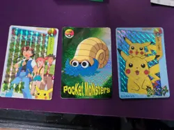 Pokemon Carddass Bandai Anime Collection PRISM HOLO Card Lot 2000 NM - Image 1