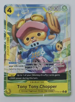 One Piece TCG Tony Tony.Chopper ST29-007 - Alt Art - NM/M ENG - Image 1