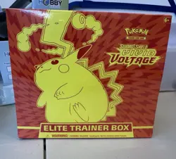 Pokemon TCG - Vivid Voltage Elite Trainer Box ETB Sealed (slight Tear) - Image 1
