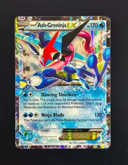 Ash-Greninja EX XY133 XY Holo Promo 170 HP English Pokemon TCG - Image 1