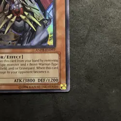 Beast Machine King Barbaros Ur ANPR-EN097 Ancient Prophecy 1st Edition - Image 3