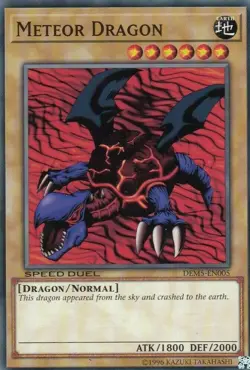 1x (LP) Meteor Dragon - DEM5-EN005 - Common YuGiOh - Image 1