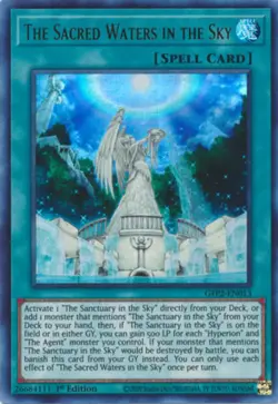 The Sacred Waters in the Sky - GFP2-EN013 - Ultra Rare - 1st Edition - Lightly P - Image 1