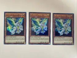 Yugioh The Agent of Mystery Earth x 3 - 1st Edition Ultra Rare NM - Free Holo B - Image 1