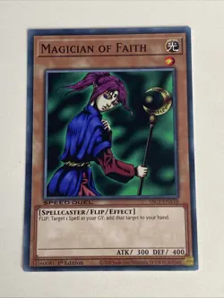 Yugioh - Magician of Faith x 3 - 1st Edition NM - Plus Free Holographic Card - A - Image 4