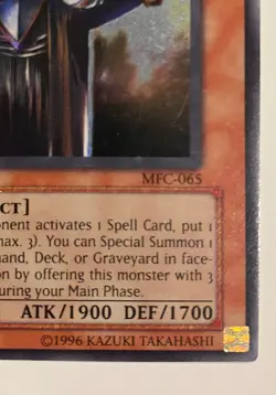 Skilled Dark Magician - 1st Edition - Magician's Force (MFC-065) [LP] [SR] - Image 4