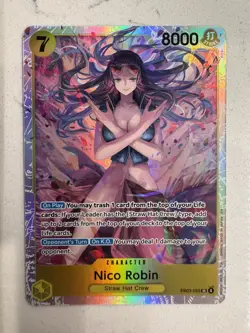 Nico Robin EB03-055 SR Extra Booster: One Piece Heroines Edition Foil NM - Image 1
