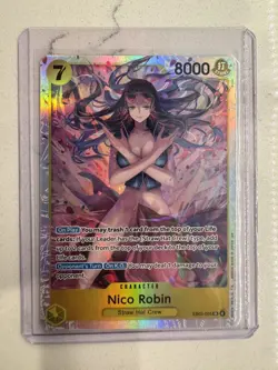 Nico Robin EB03-055 SR Extra Booster: One Piece Heroines Edition Foil NM - Image 3