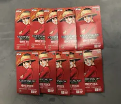 10x-One Piece TCG: Carrying On His Will Sleeved Booster OP-13 English - Image 1