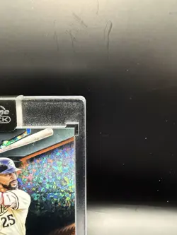 2026 Topps Chrome Black Byron Buxton Auto #CBA-BBU 07/25 Mini-Diamond - Image 5