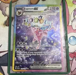 Espeon ex Sv Prismatic Evolutions 155/131 SIR Full Art Holo 270 HP EN - Image 1