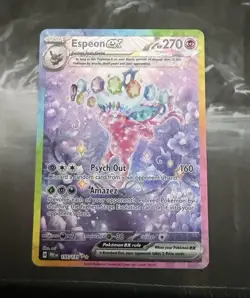The Pokemon Company Espeon ex 155/131 SV Prismatic Evolutions SIR Full Art Holo - Image 1