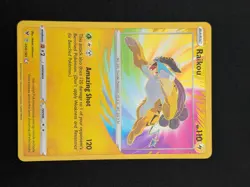 2021 Pokemon Card Raikou 050/185 Amazing Rare Vivid Voltage Holo (NM/M) - Image 3