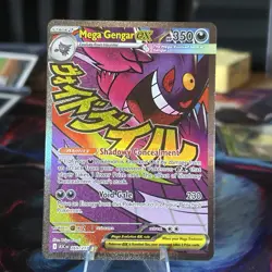 Pokemon TCG Mega Gengar EX 269/217 ASCENDED HEROES Full Art Holo English HP 350 - Image 1